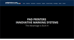 Desktop Screenshot of padprinters.com